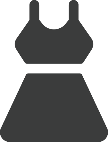 icône robe gris